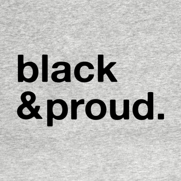 Black & Proud by seeingstories